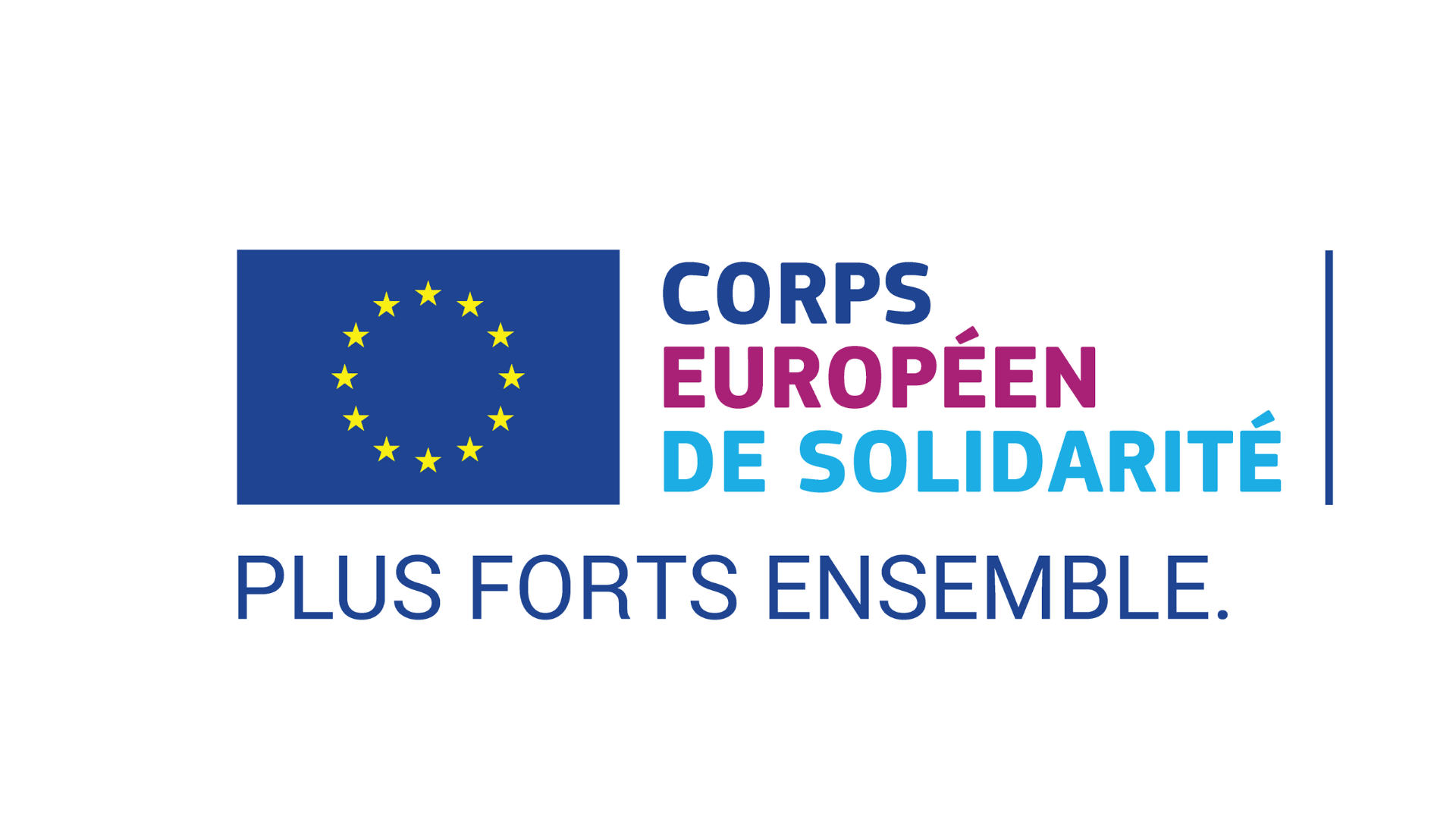 Logo Corps européen de solidarité